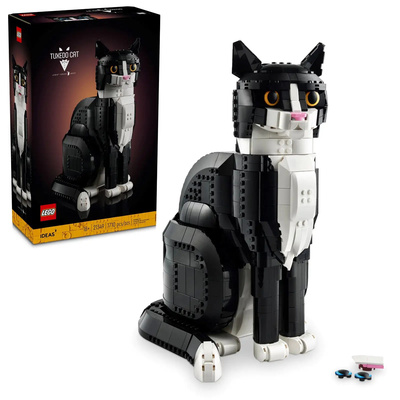 LEGO Ideas Tuxedo Cat Set (21349)