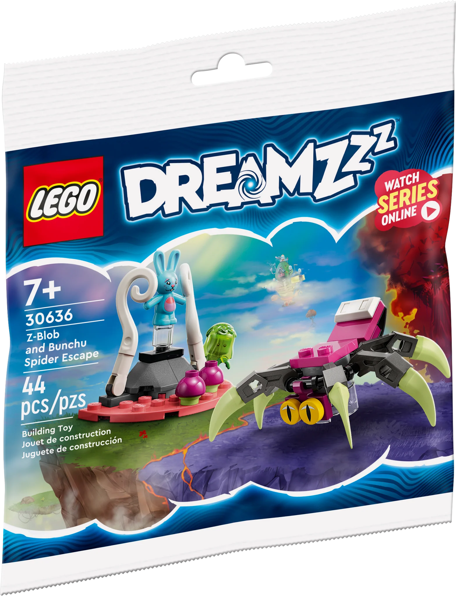 Z-Blob and Bunch Spider Escape - LEGO Dreamzzz Polybag Set (30636)