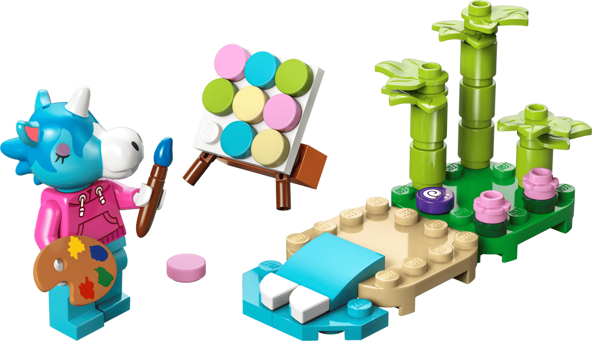 LEGO Animal Crossing Julian's Beach Painting Polybag Set (30703)