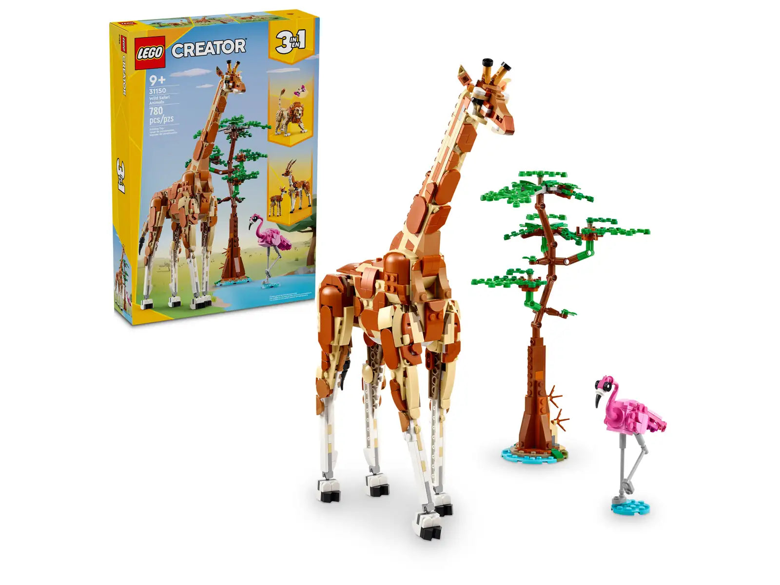 LEGO Creator Wild Safari Animals 3in1 Set (31150)