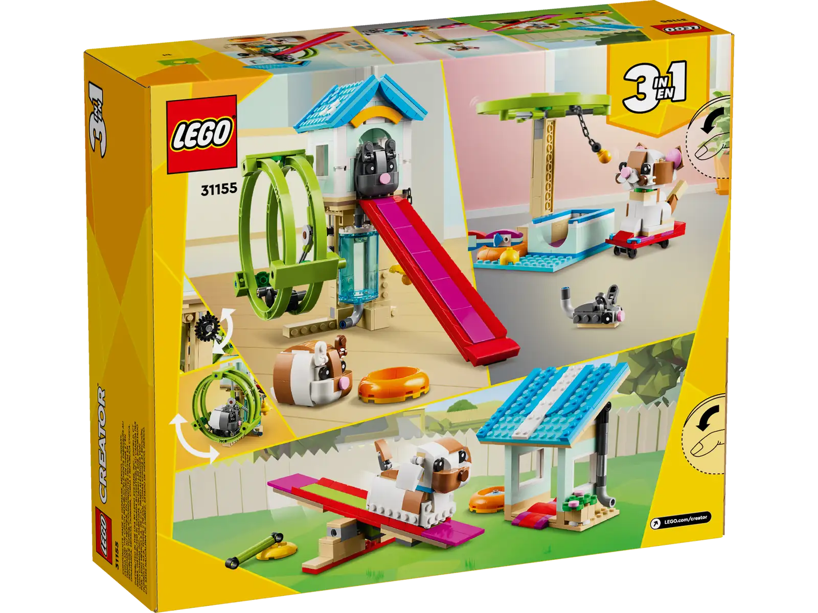 LEGO Creator Hamster Wheel 3in1 Set (31155)