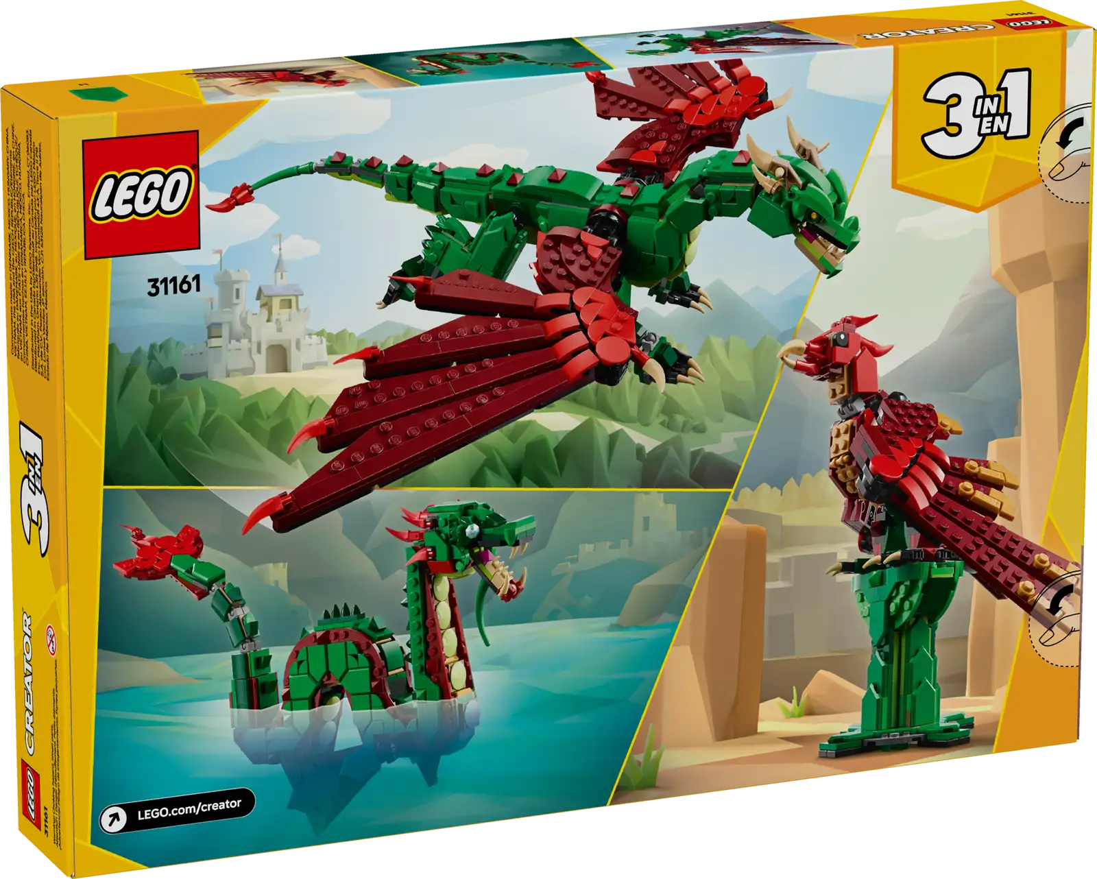 LEGO Creator Medieval Dragon Set (31161)