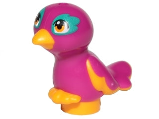 Exotic Bird (Magenta) / Parrot from Friends/Elves  - Official LEGO® Part