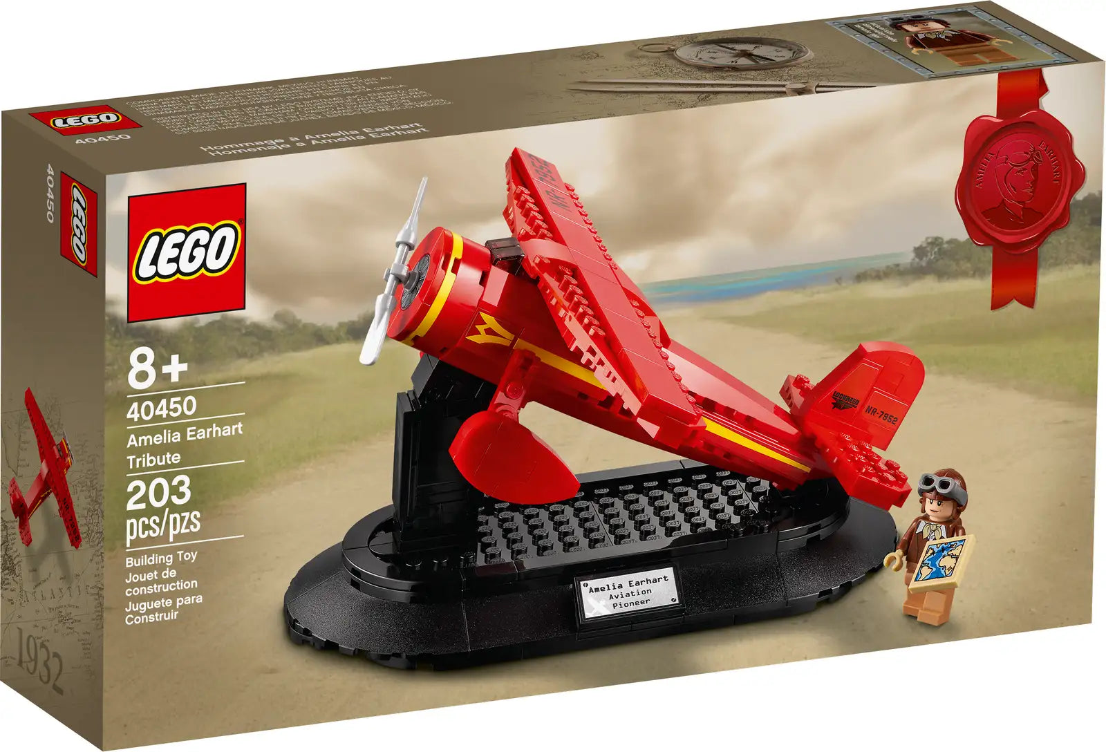 LEGO Amelia Earhart Tribute GWP Set (40450)