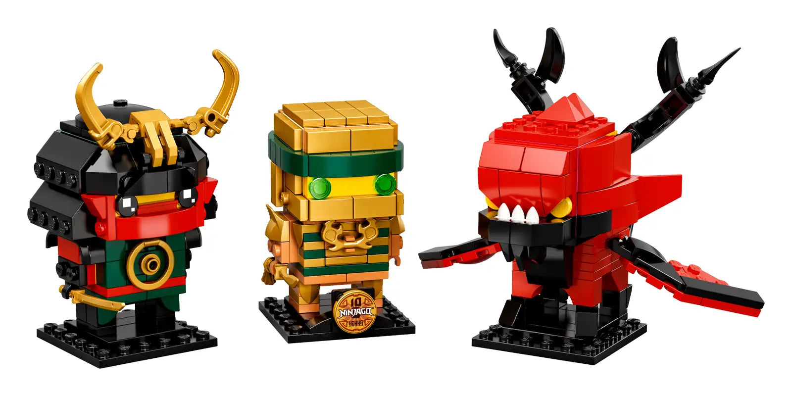 LEGO Ninjago Ninjago 10 BrickHeadz Set (40490)