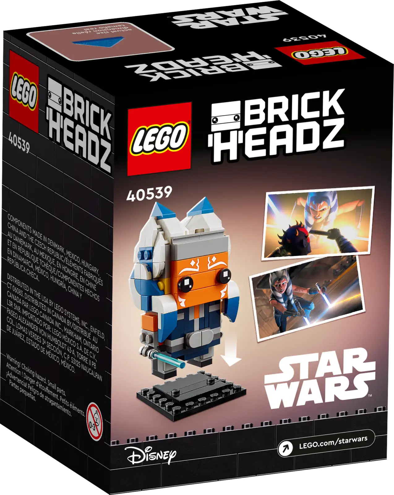 LEGO Star Wars Ahsoka Tano™ BrickHeadz Set (40539)