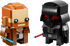 LEGO Star Wars Obi-Wan Kenobi™ & Darth Vader™ BrickHeadz Set (40547)