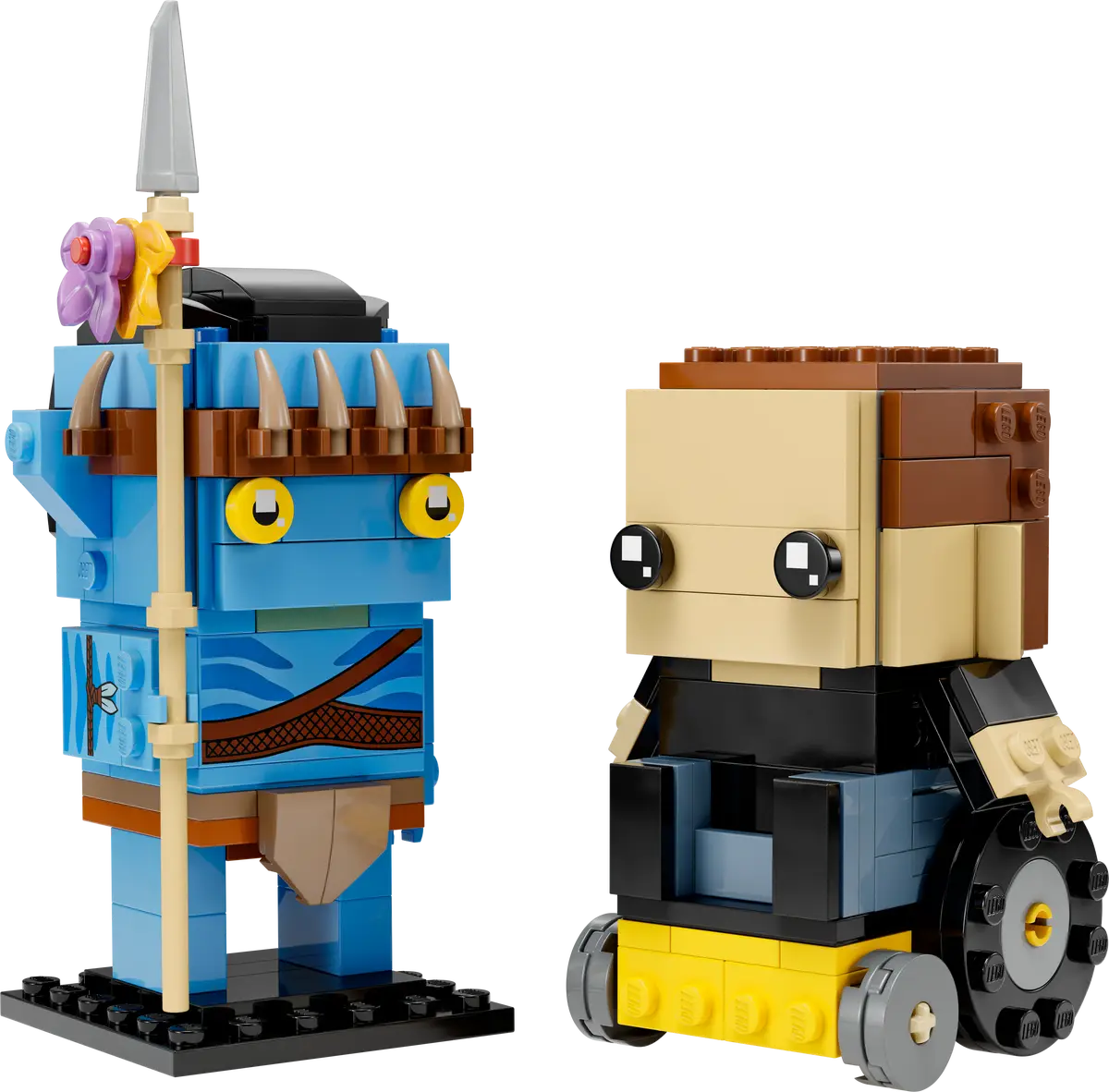 LEGO Avatar Jake Sully & his Avatar BrickHeadz Set (40554)