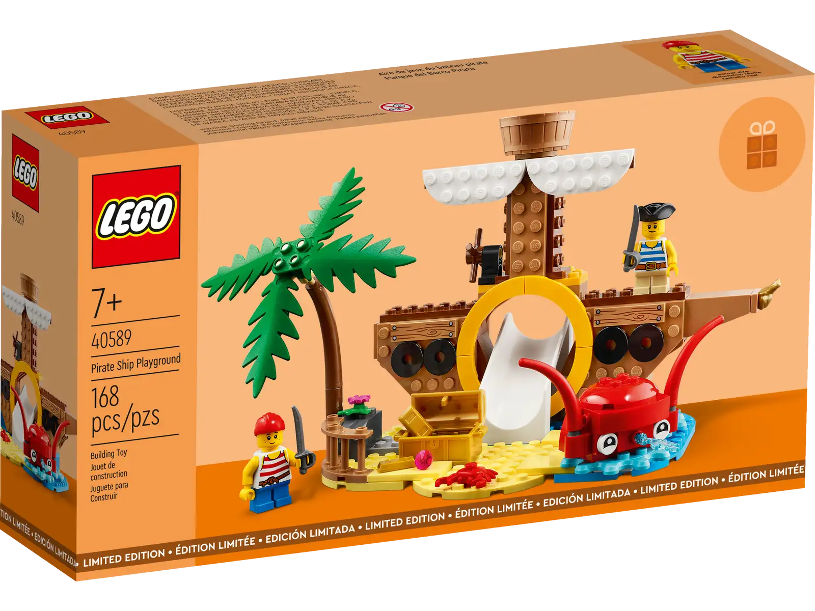 LEGO Pirate Ship Playground GWP Set (40589)