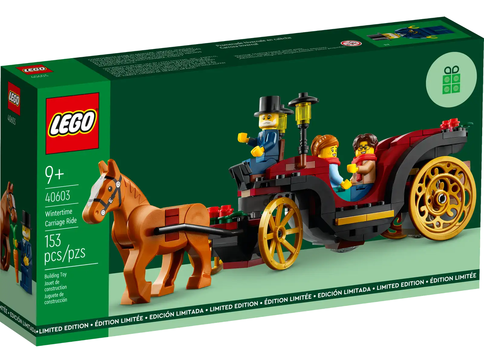 LEGO Wintertime Carriage Ride GWP Set (40603)
