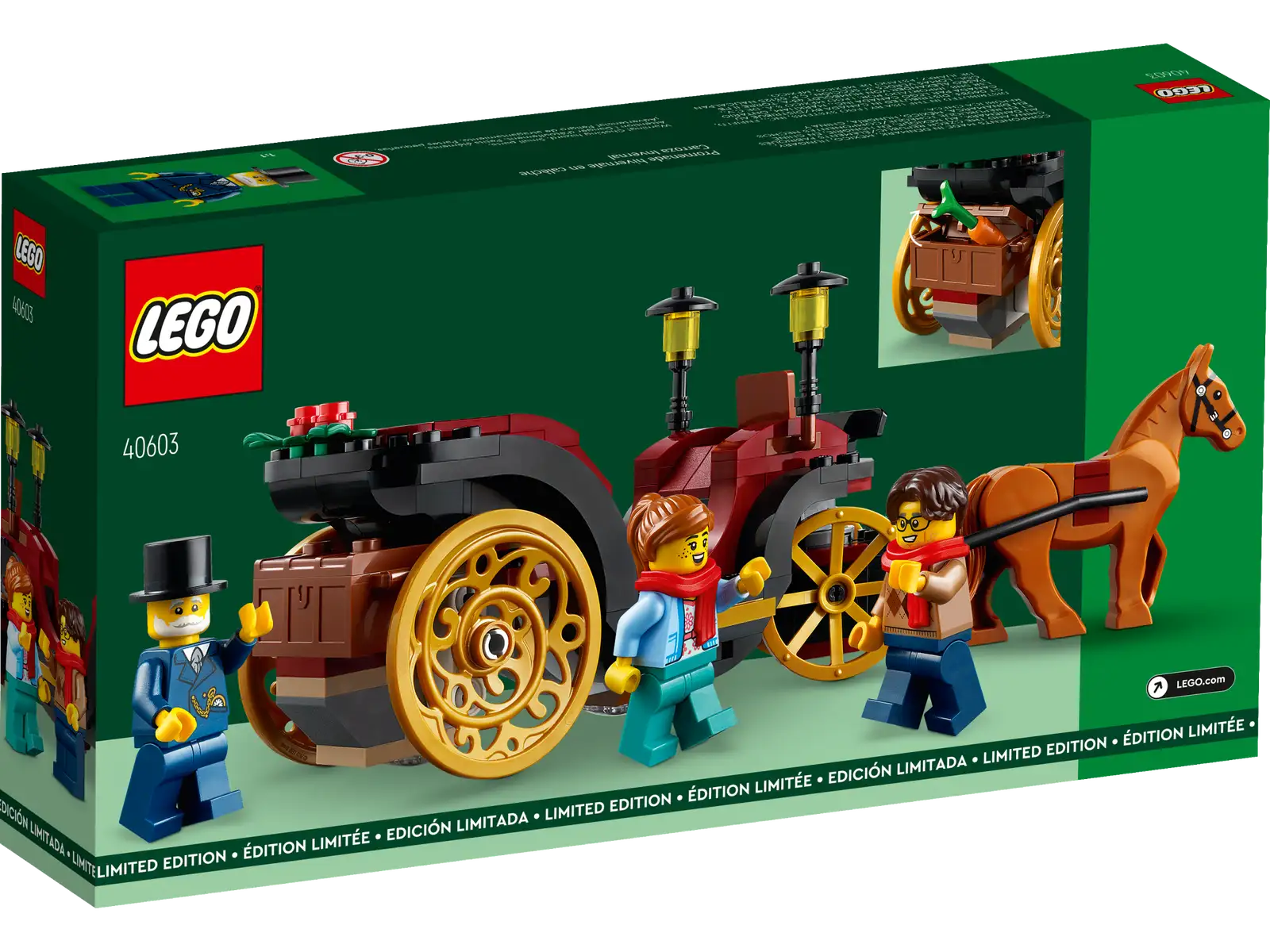 LEGO Wintertime Carriage Ride GWP Set (40603)