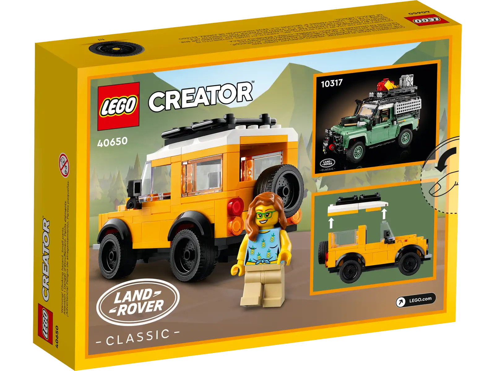 LEGO Creator Land Rover Classic Defender Set (40650)
