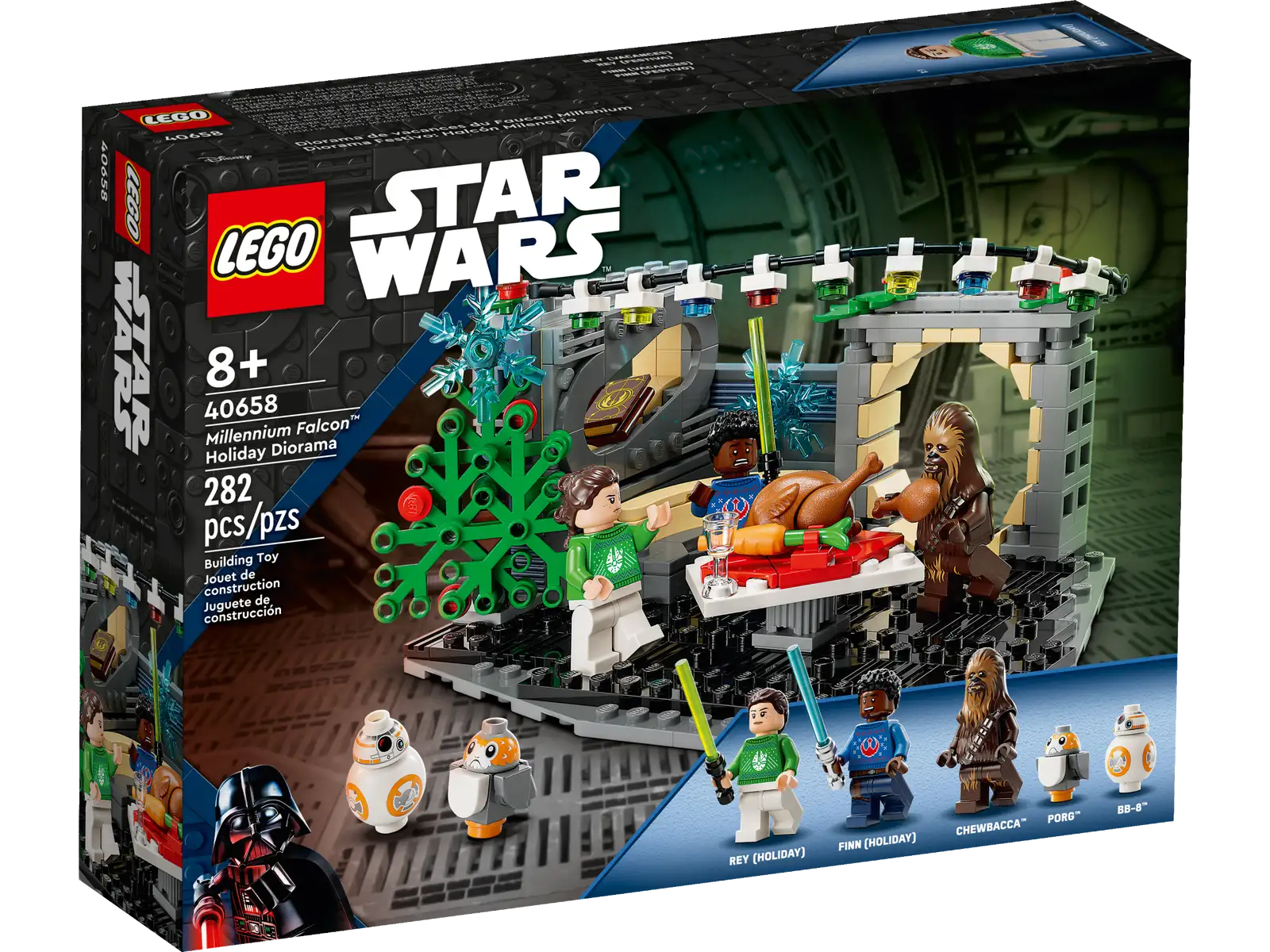 LEGO Star Wars Millennium Falcon™ Holiday Diorama Set (40658)