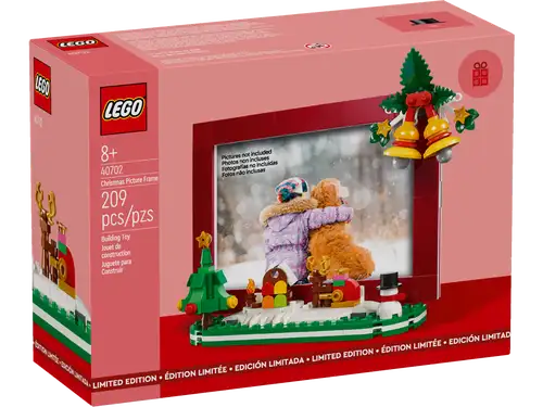 LEGO Christmas Picture Frame GWP Set (40702)