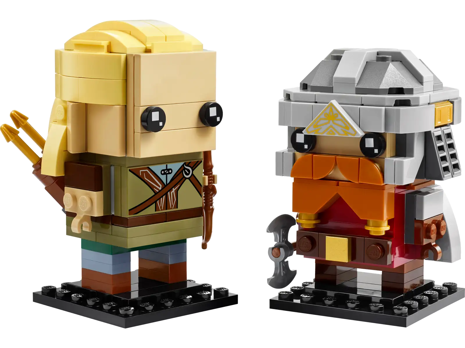 LEGO The Lord of the Rings  Legolas & Gimli™ BrickHeadz Set (40751)