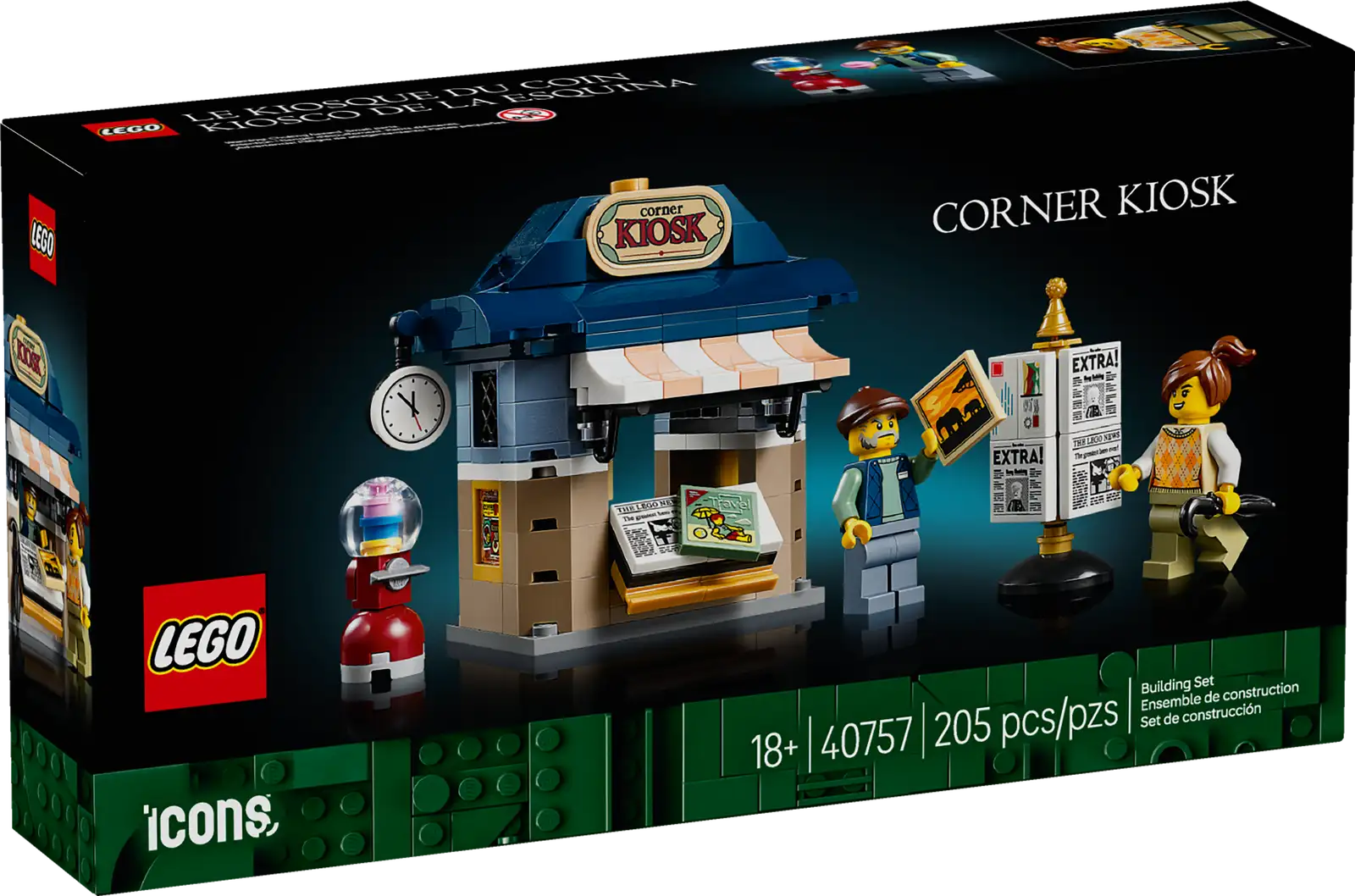 LEGO Corner Kiosk GWP Set (40757)