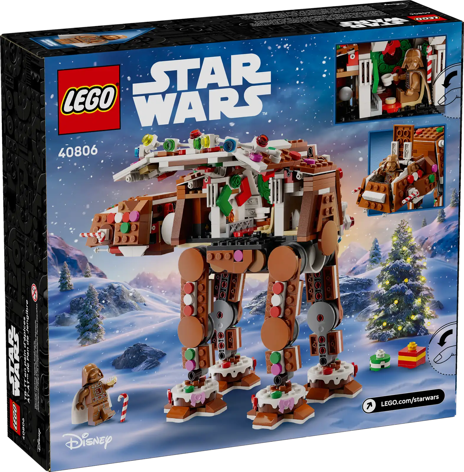 LEGO Star Wars Gingerbread AT-AT™ Walker (40806)