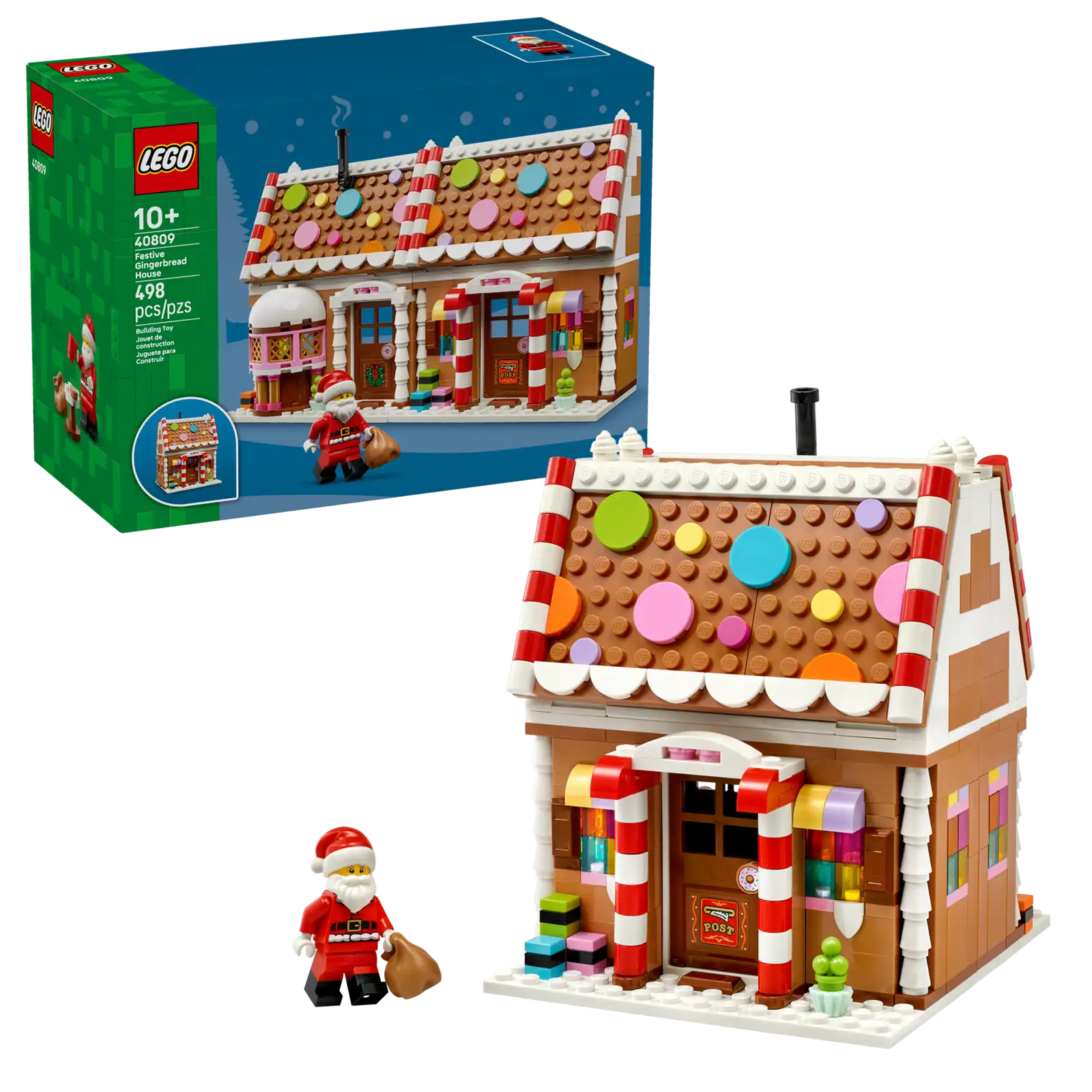 LEGO Festive Gingerbread House Set (40809)