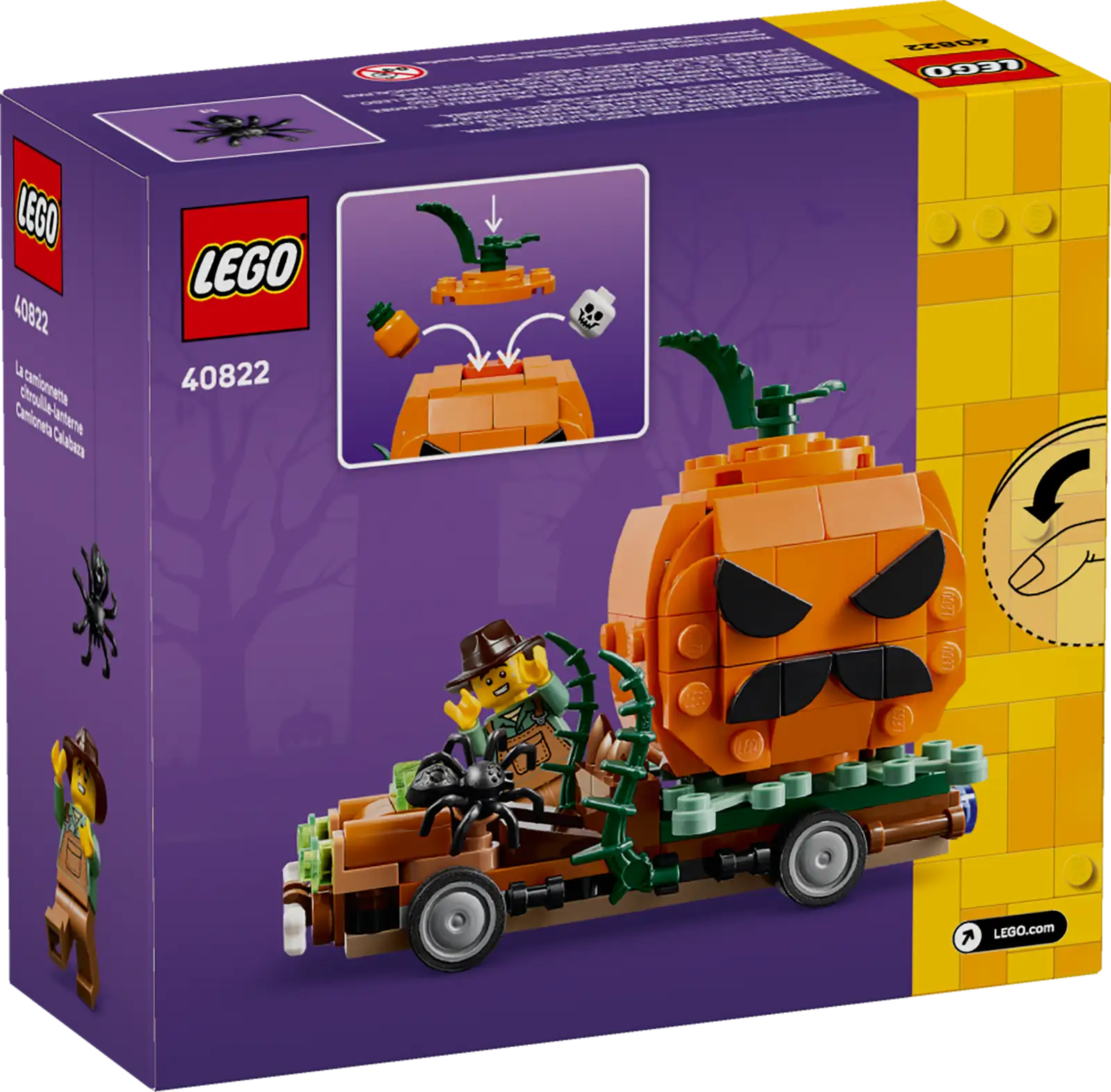 LEGO Jack-O'-Lantern Pickup Truck Set (40822)