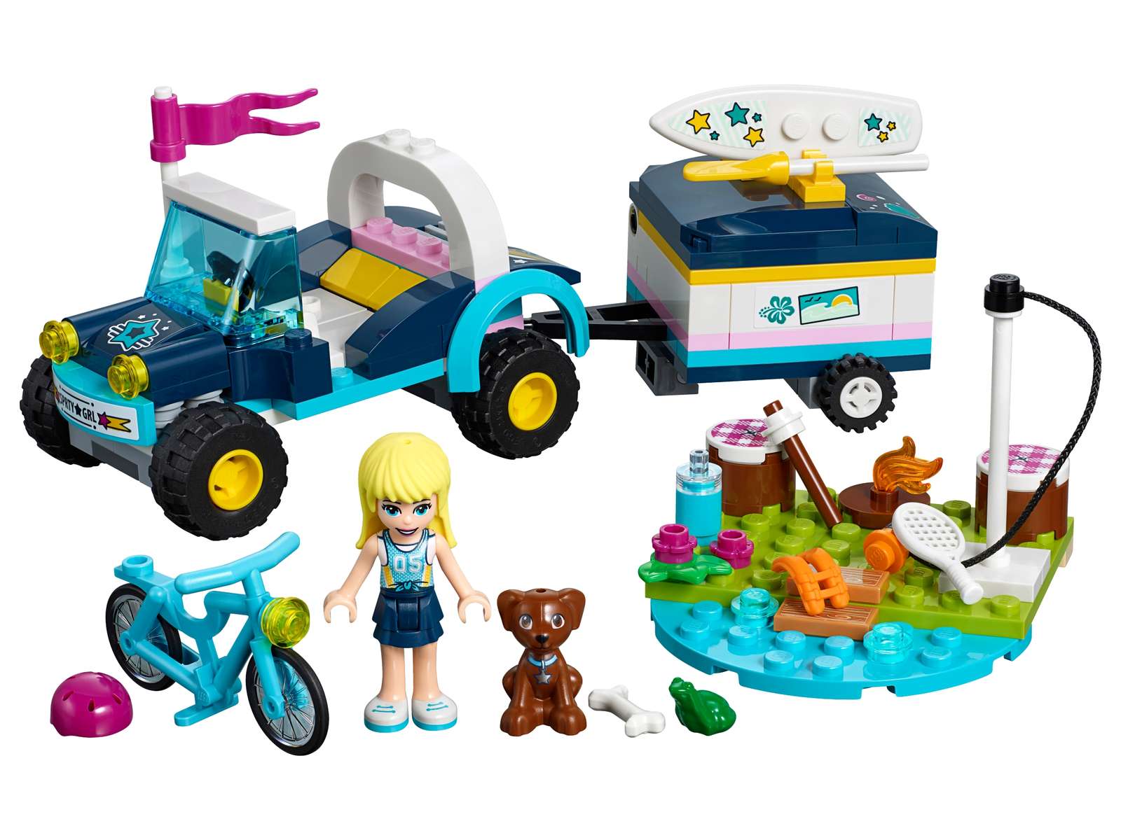 LEGO Friends Stephanie's Buggy & Trailer Set (41364)