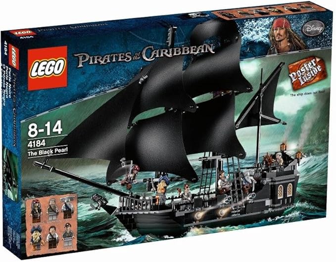 LEGO Pirates of the Caribbean The Black Pearl set packaging