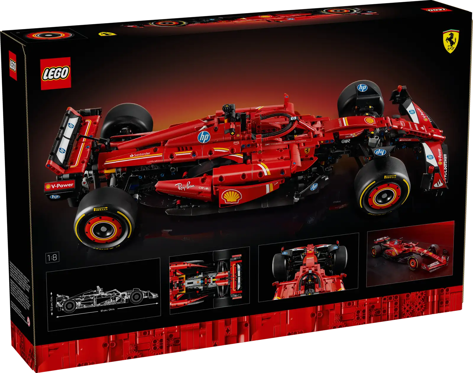 LEGO Technic Ferrari SF-24 F1 Car Set (42207)
