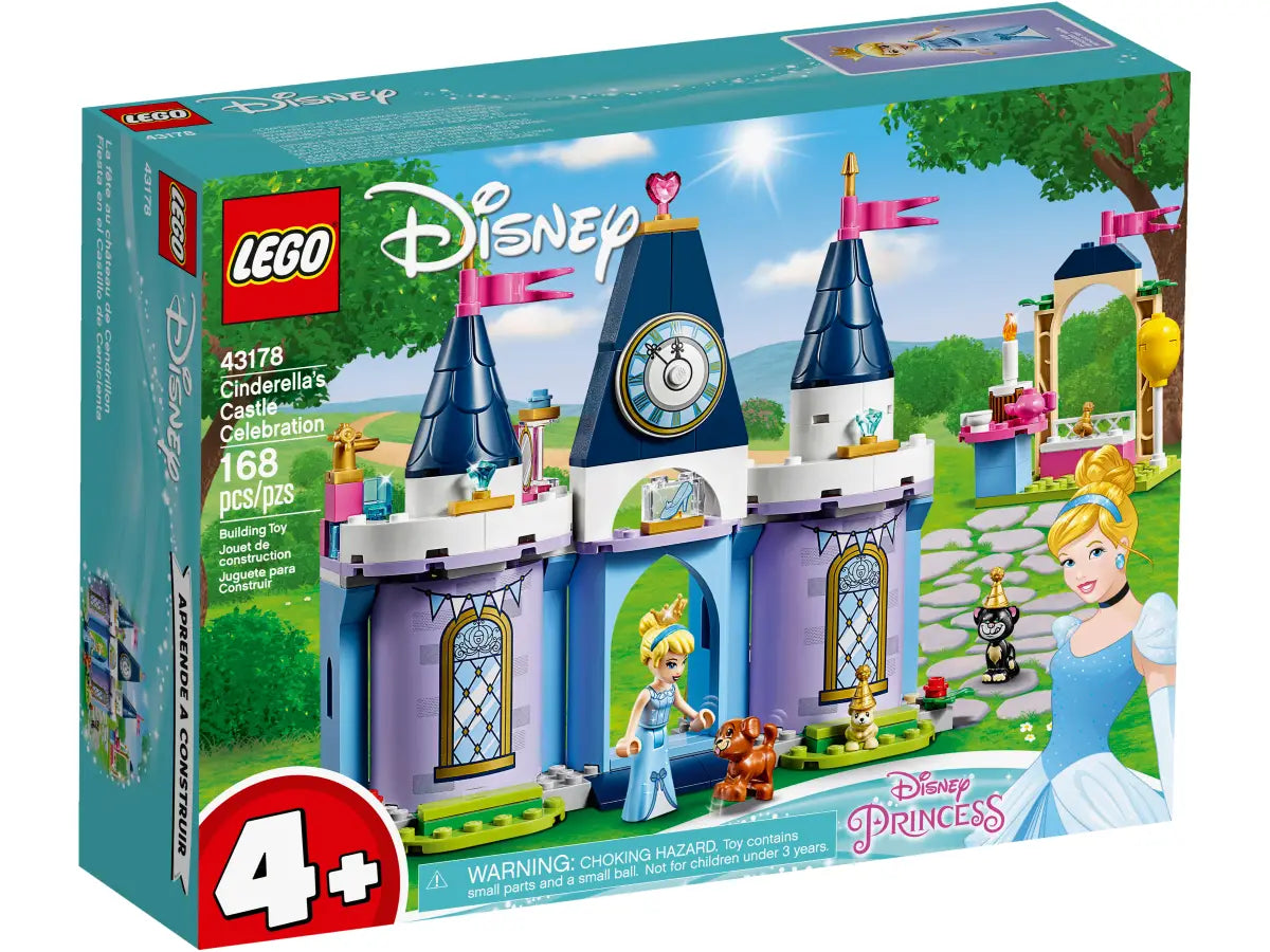 LEGO Disney Cinderella's Castle Celebration Set (43178)