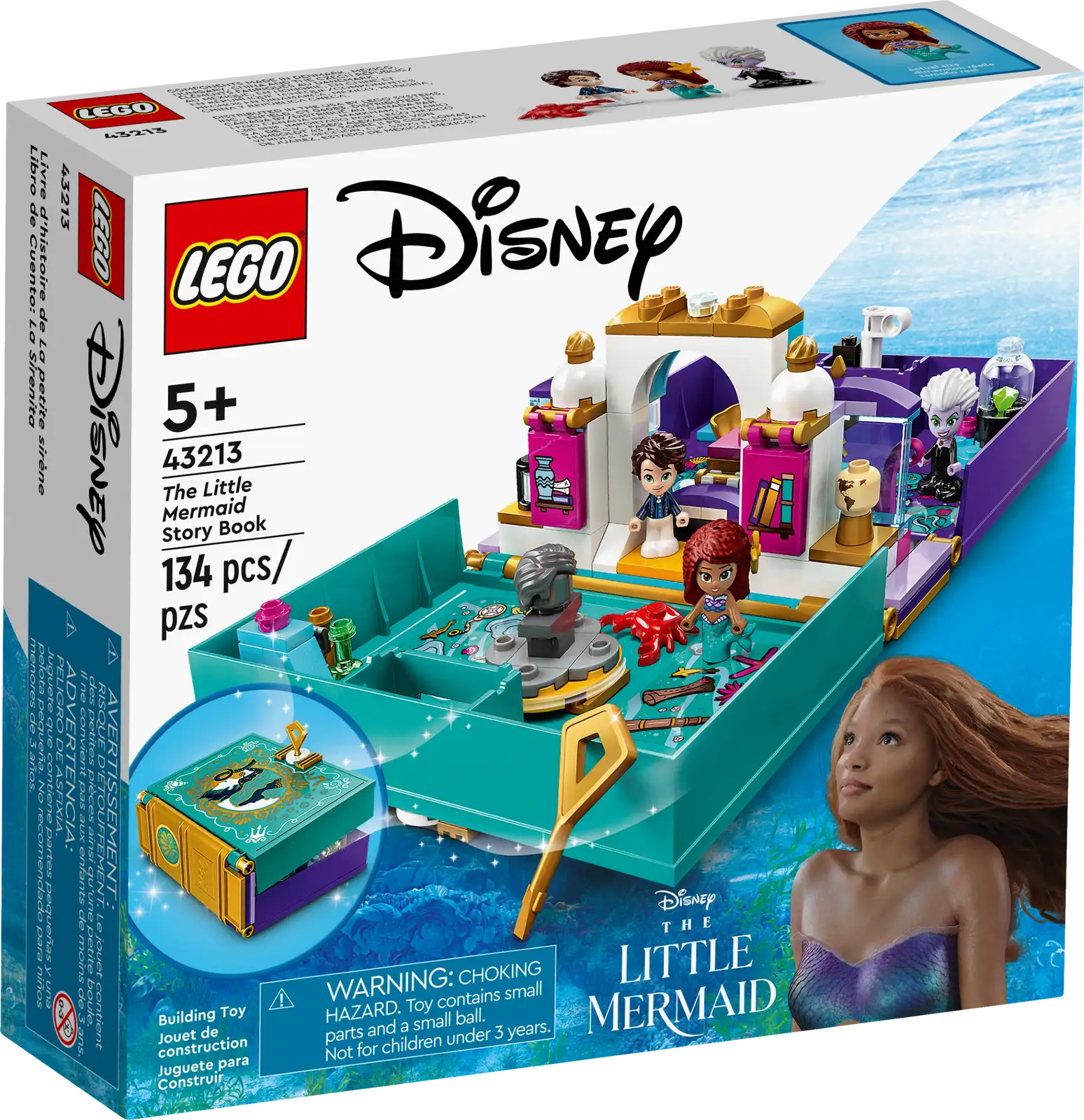 LEGO Disney The Little Mermaid Story Book Adventure Set (43213)