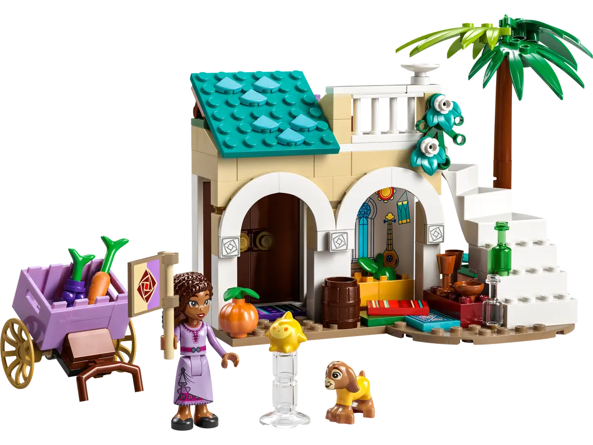 LEGO Disney Wish Asha in the City of Rosas Set (43223)