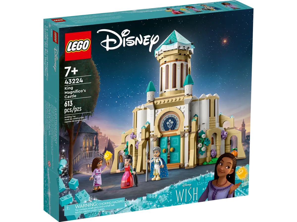 LEGO Disney Wish King Magnifico's Castle Set (43224)
