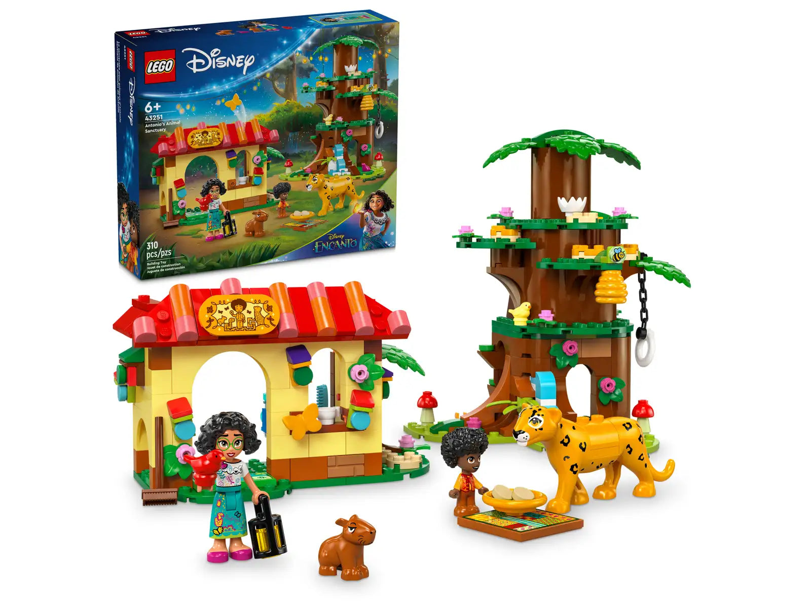 LEGO Disney Encanto Antonio's Animal Sanctuary Set (43251)