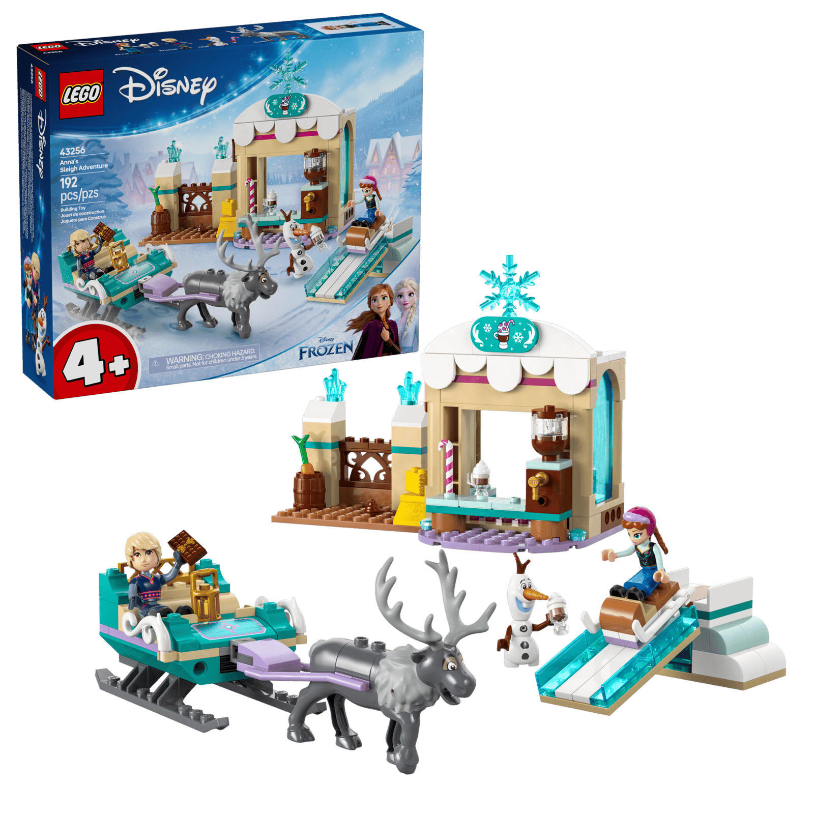 LEGO Disney Frozen 2 Anna's Sleigh Adventure Set (43256)