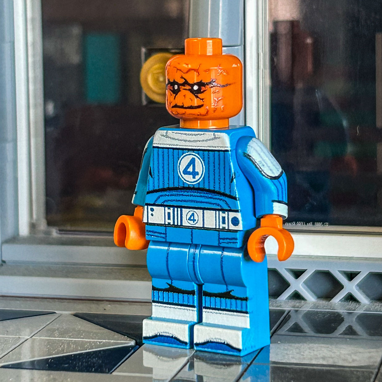 THE ROCK (FanPlastic 4) made using LEGO parts - B3 Customs