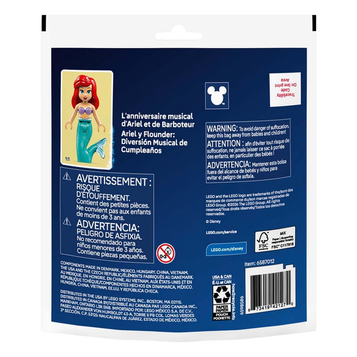 LEGO Ariel & Flounder’s Birthday Music Fun Polybag Set (30720)