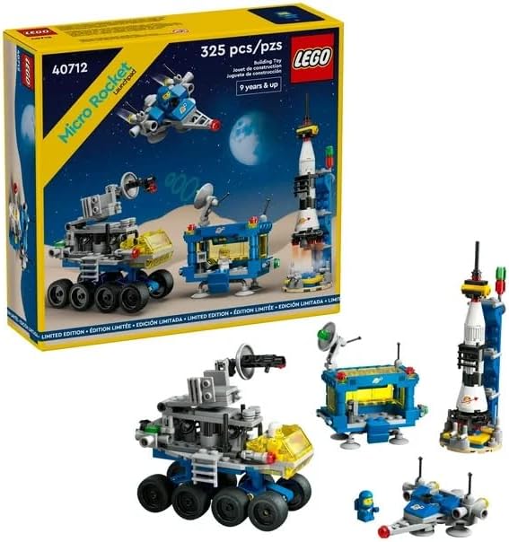 LEGO City Space Micro Rocket Launchpad Building Set GWP (40712) [RETIRED]
