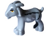 Goat (Gray with Stripes) - Official LEGO® Part (2024)