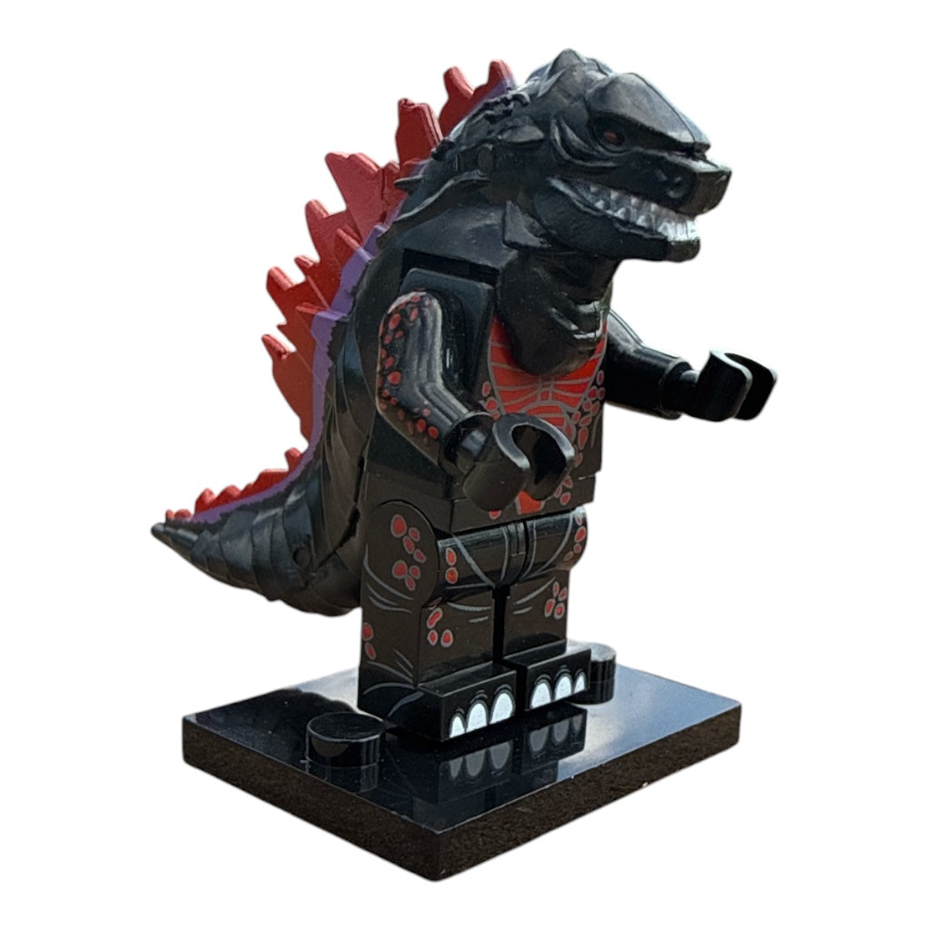 Black / Red Godzilla Minifig
