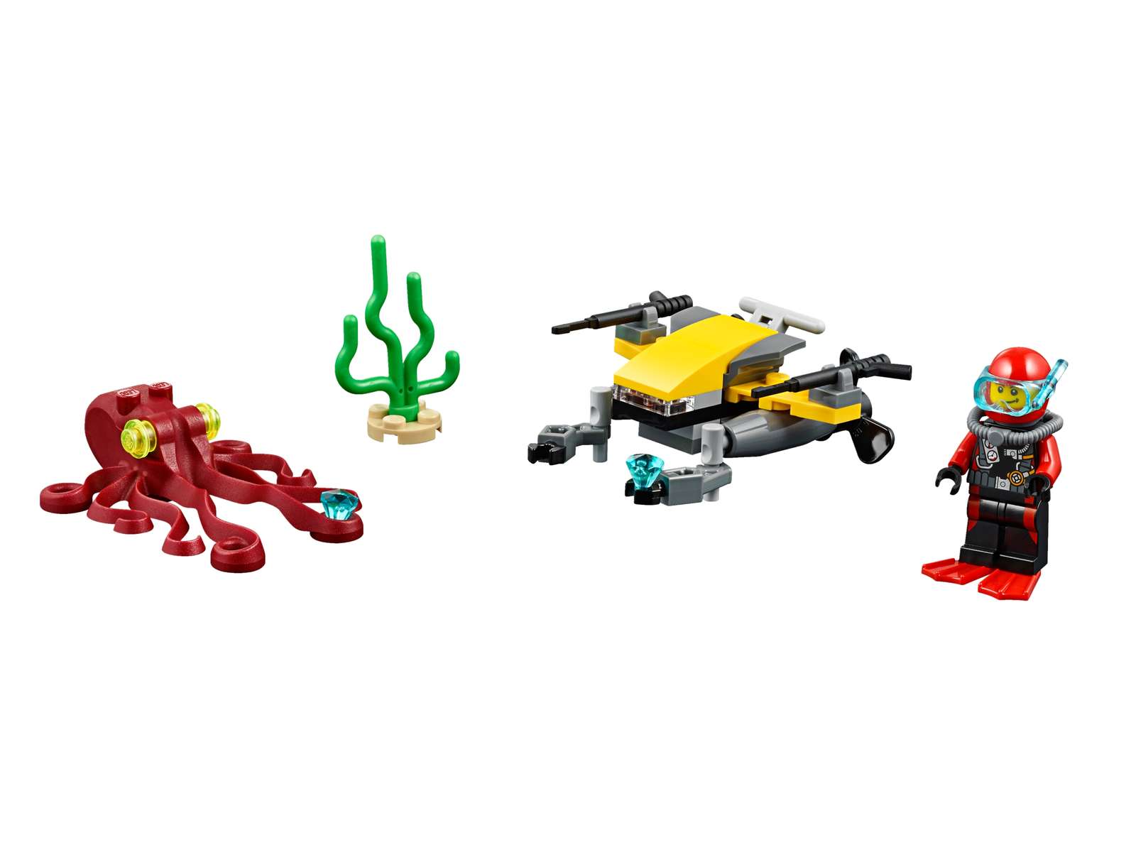 LEGO City Deep Sea Scuba Scooter Set (60090)