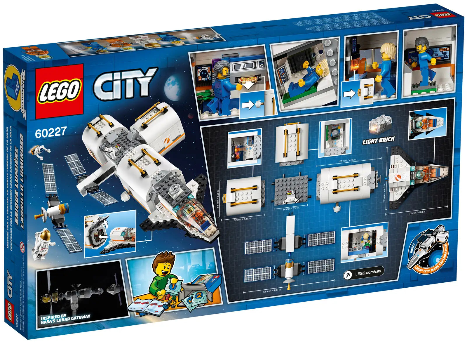 LEGO City Lunar Space Station Set (60227)