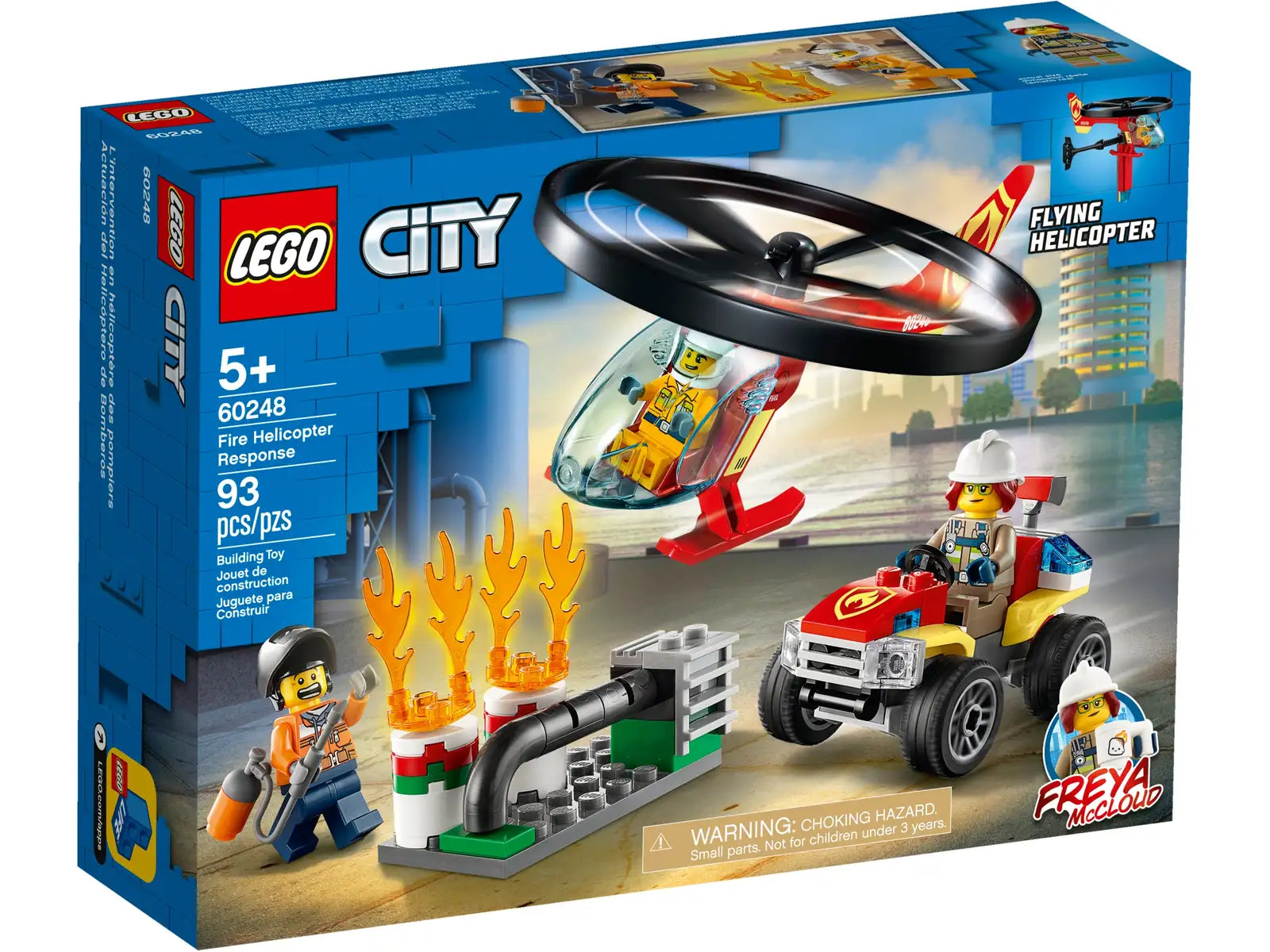 LEGO City Fire Helicopter Response Set (60248)