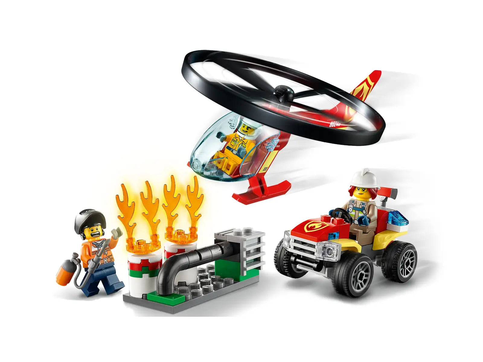 LEGO City Fire Helicopter Response Set (60248)