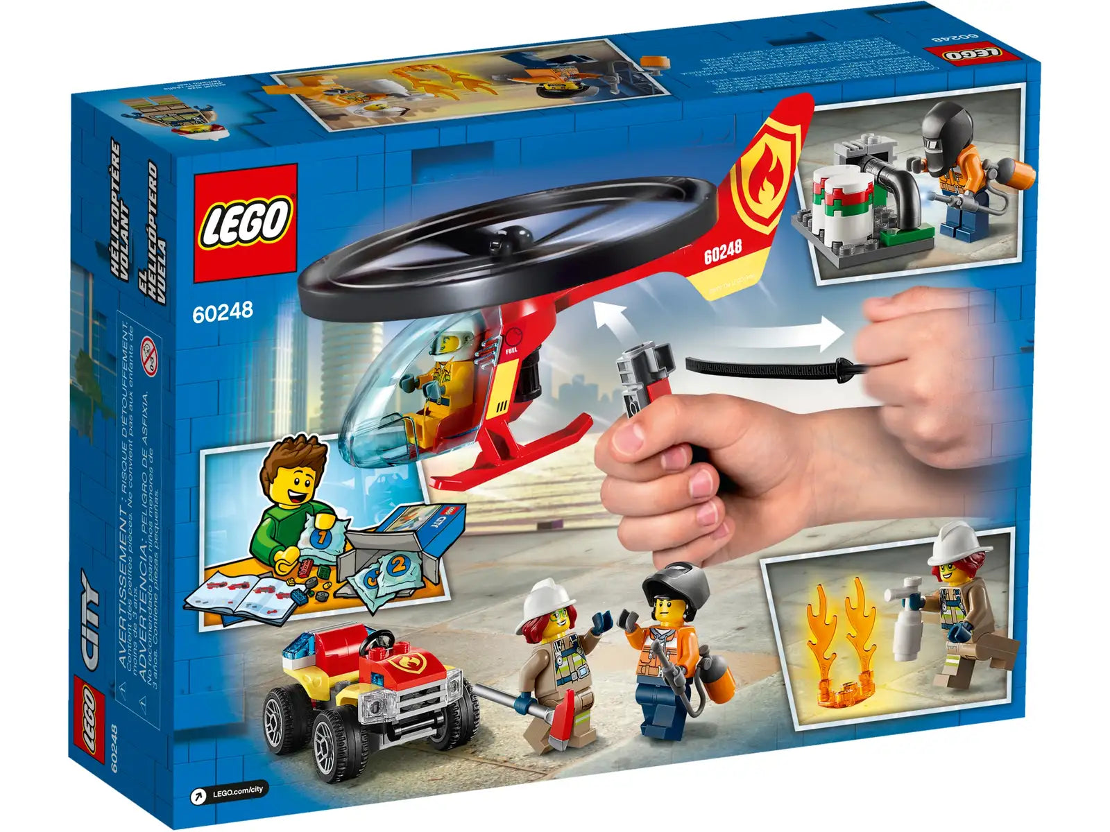 LEGO City Fire Helicopter Response Set (60248)