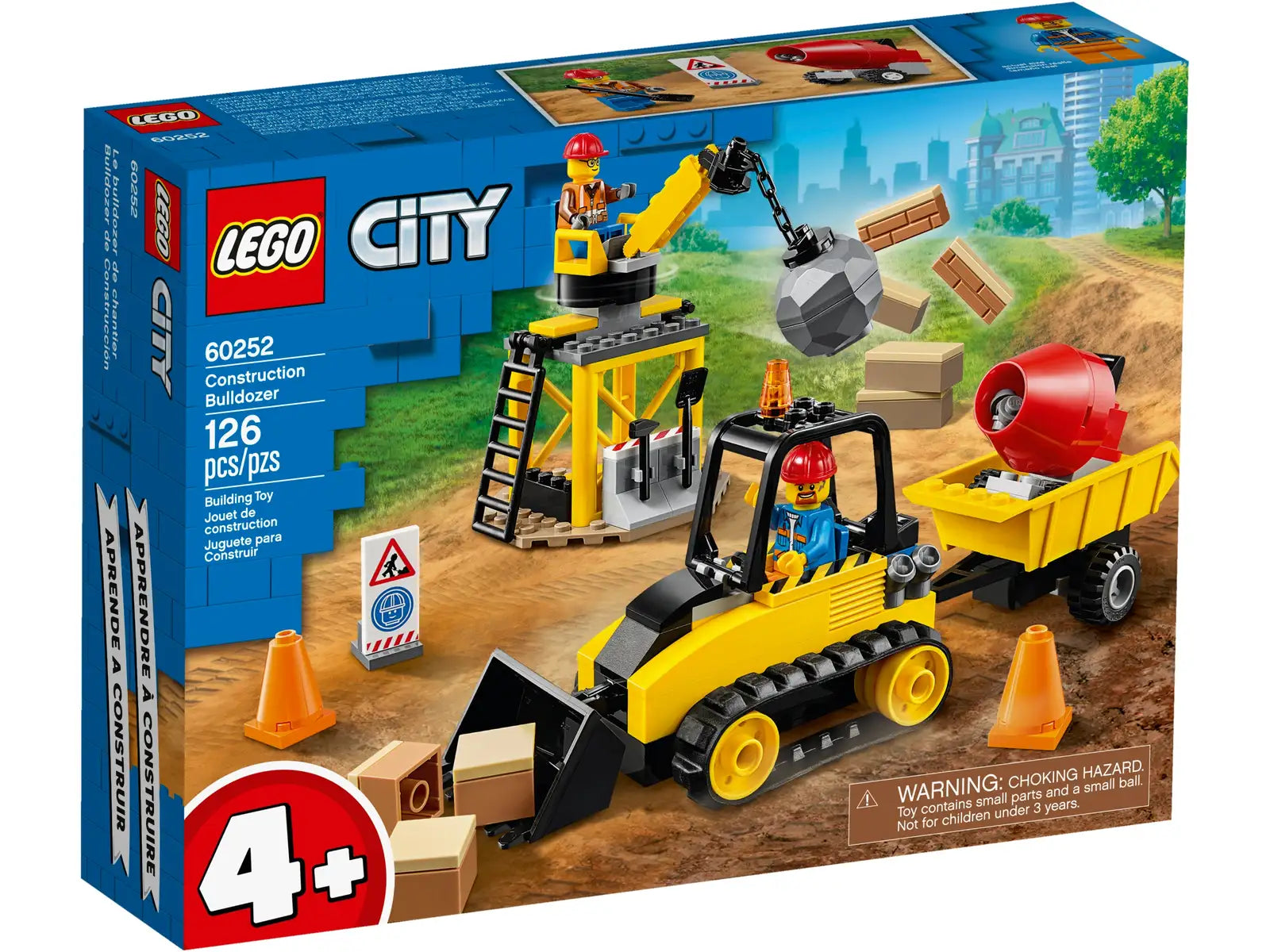 LEGO City Construction Bulldozer Set (60252)