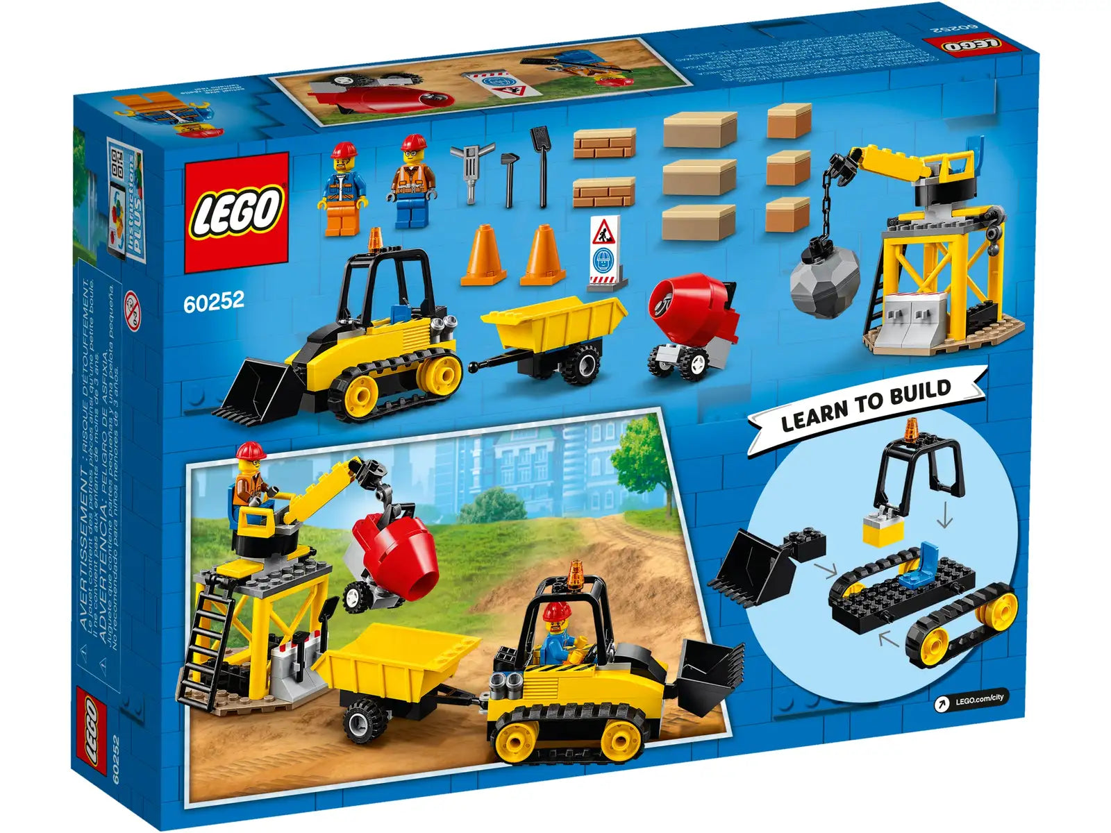 LEGO City Construction Bulldozer Set (60252)