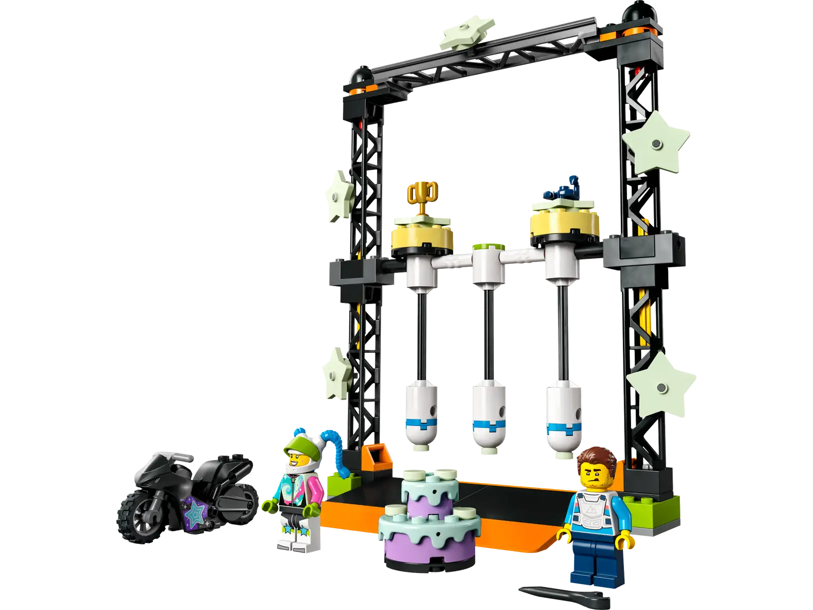 LEGO City The Knockdown Stunt Challenger Set (60341)