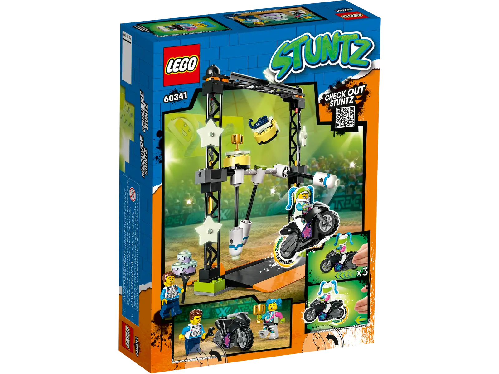 LEGO City The Knockdown Stunt Challenger Set (60341)