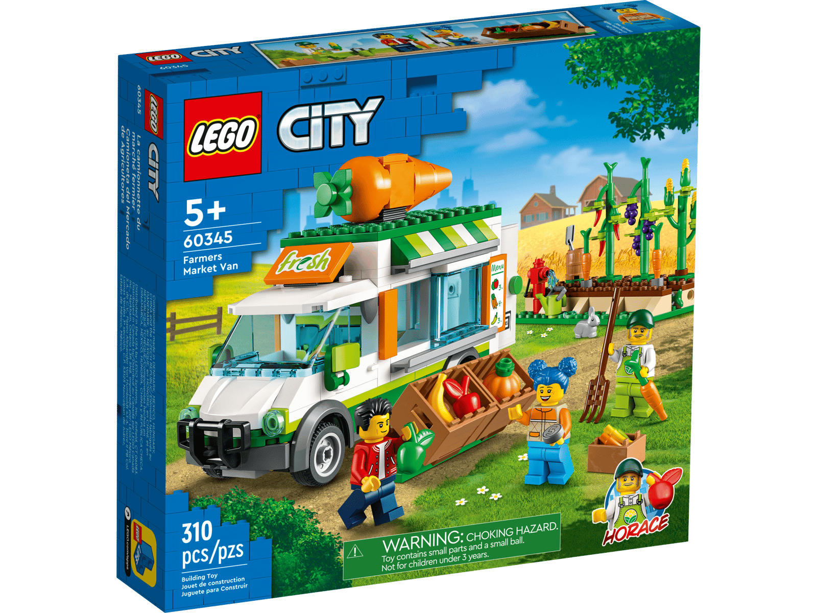 LEGO City Farmers Market Van Set (60345)