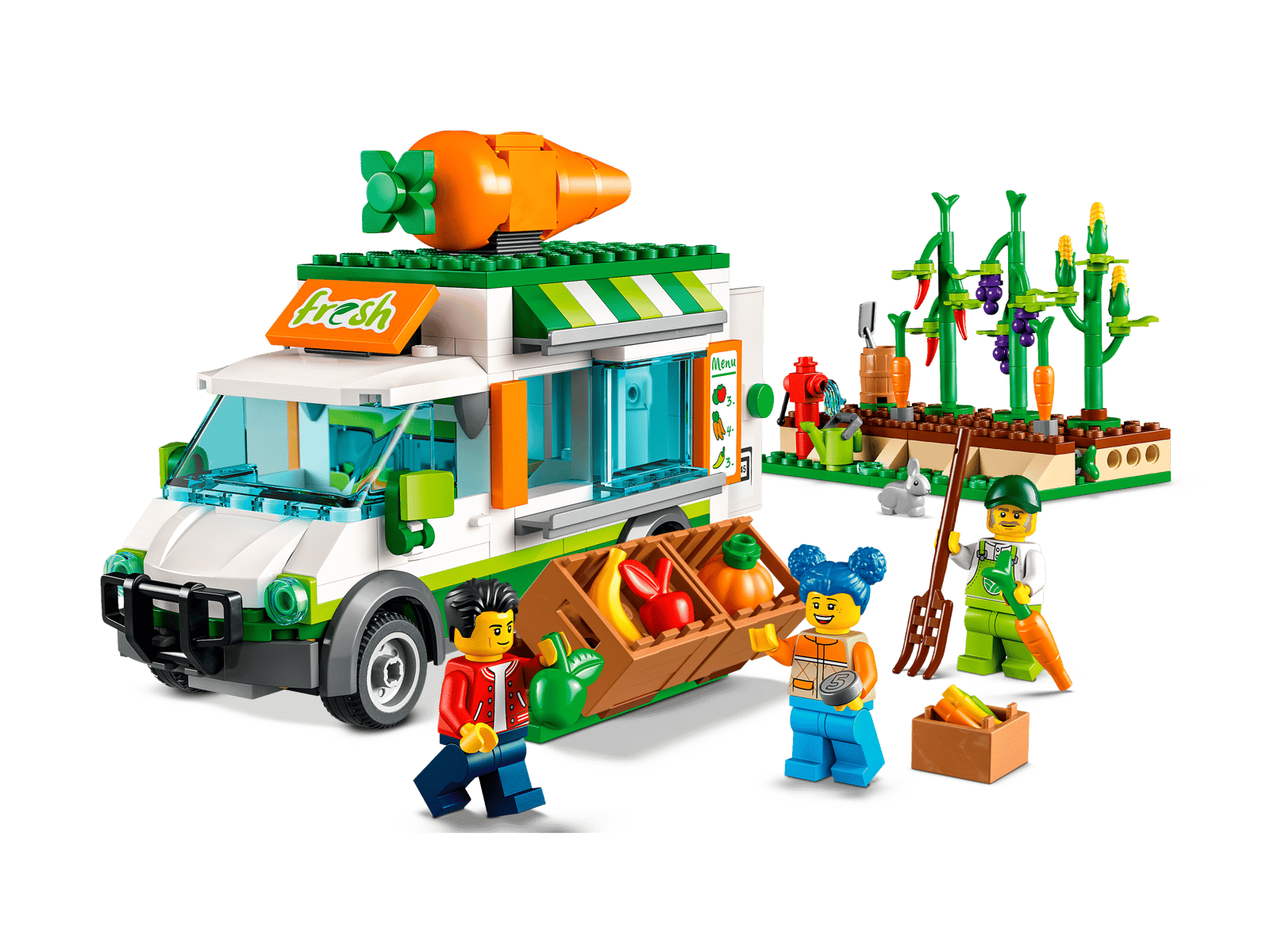 LEGO City Farmers Market Van Set (60345)