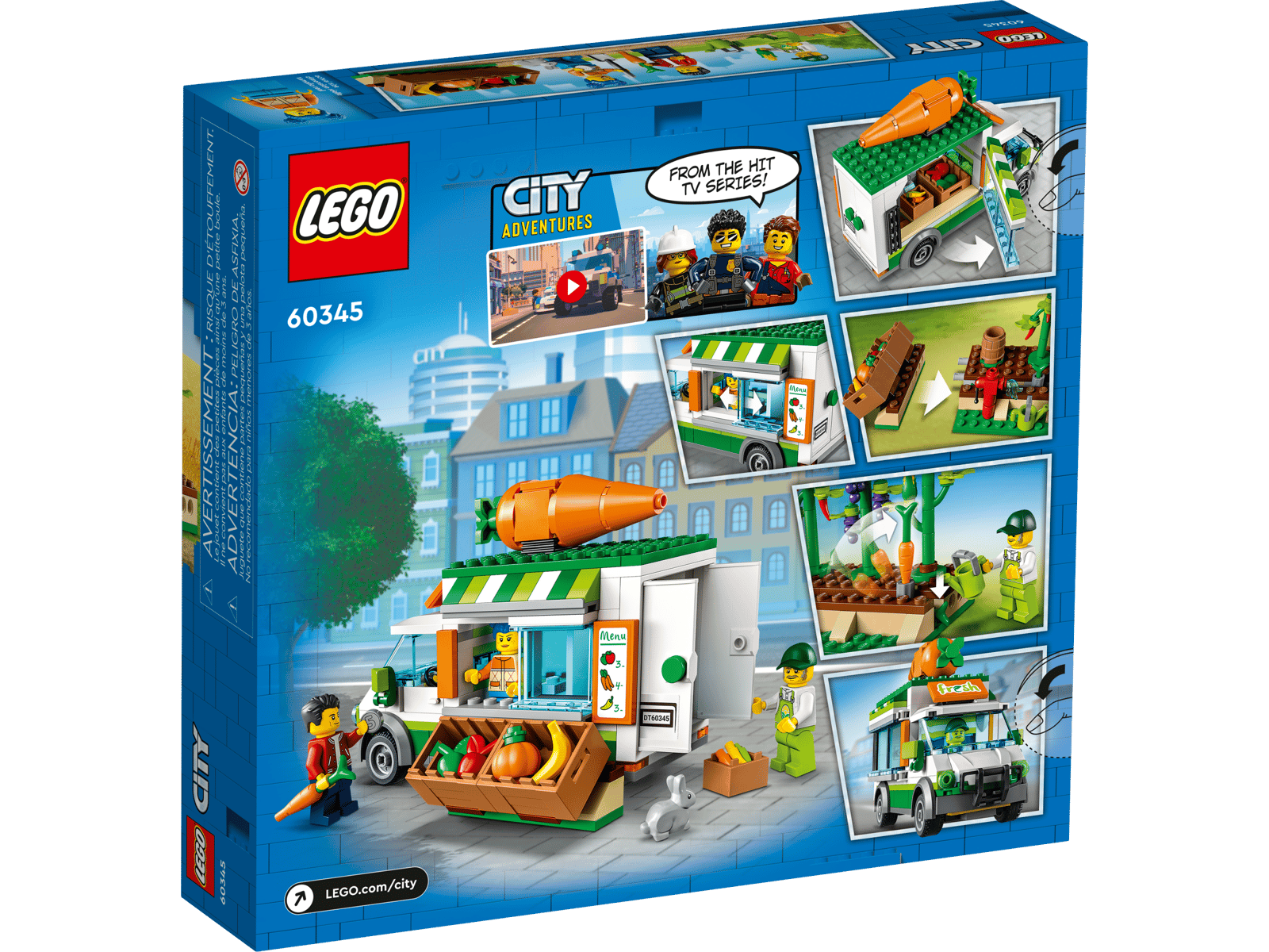 LEGO City Farmers Market Van Set (60345)