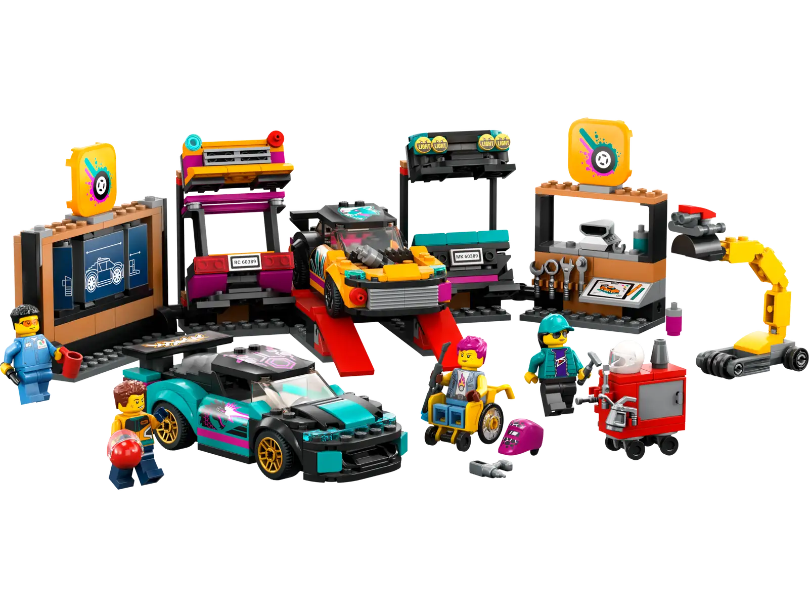 LEGO City Custom Car Garage Set (60389)